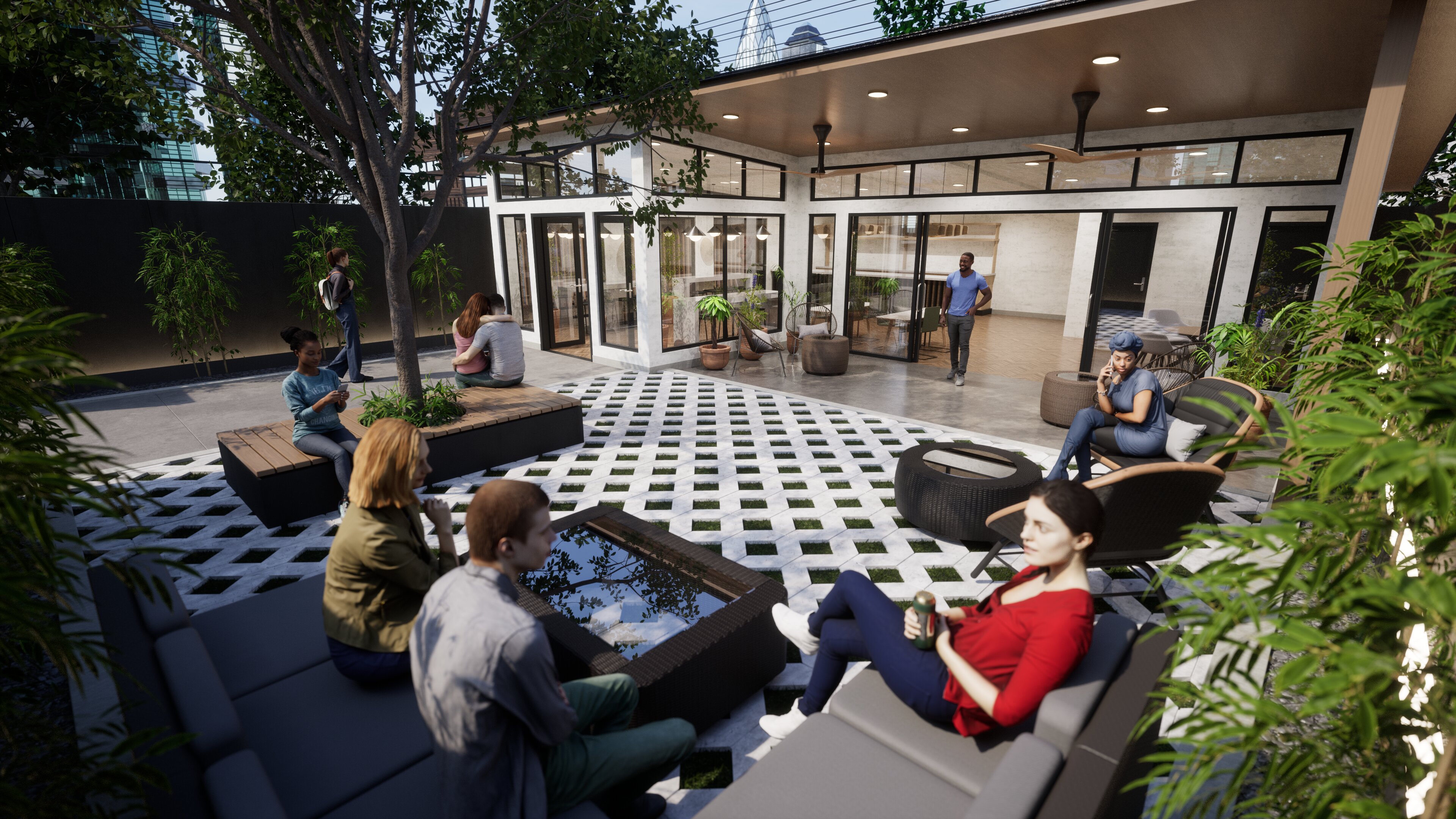 ZenKaffee — lounge zone