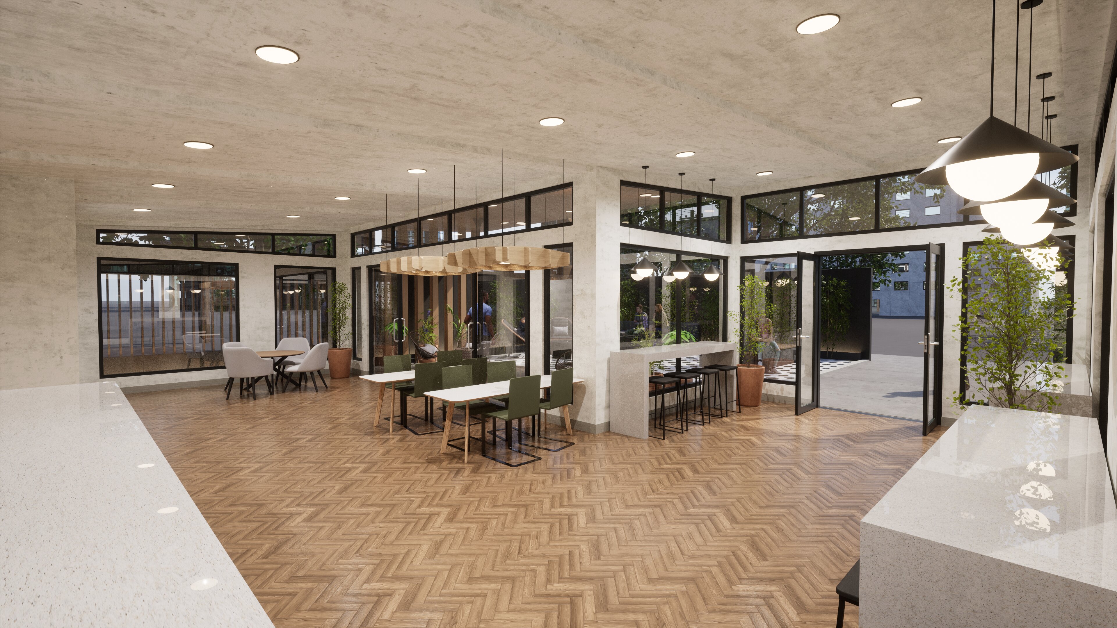 ZenKaffee — main interior space